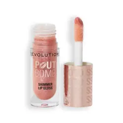 Revolution - Brillo de labios con Shimmer Pout Bomb - Shimmer Nude