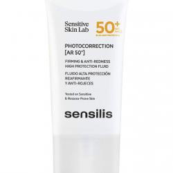 Sensilis - Fluido Alta Protección Reafirmante Y Anti-rojeces AR50+, 40 Ml