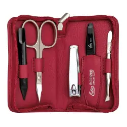Siena Manicure Set, 5 pcs., Zipper Case "Siena" Neceser maquillaje