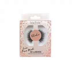 Technic Cosmetics - Pestañas postizas Luxe Faux Mink 3D - Elodie