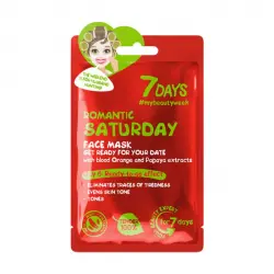 7 Days - Mascarilla facial 7 días - Romantic Saturday