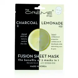 Fusion Sheet Mask Charcoal Lemonade