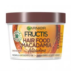 Garnier - Mascarilla Fructis Hair Food Macadamia Alisante 390 Ml