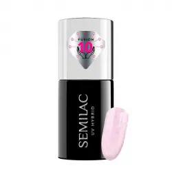 Semilac - Esmalte semipermanente Extend Care 5en1 - 806: Glitter Delicate Pink