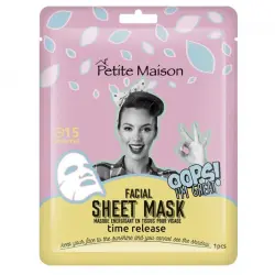 Sheet Mask Time Release Mascarilla Facial Antiedad 25 ml