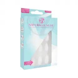 W7 - Uñas postizas Naturally Nude - Stiletto