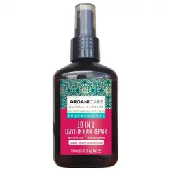 Arganicare  Spray Reparador sin Aclarado Keratina 10 en 1, 150 ml