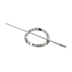Chris Rubin - Pasador De Pelo Nova Ovalado Pinzas y horquillas 1 pieces Plata female