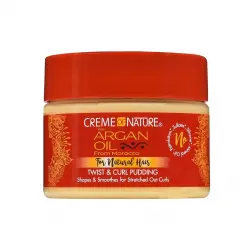 Creme of Nature - Crema de peinado hidratante Twist & Curl Pudding - Cabellos gruesos y rizados