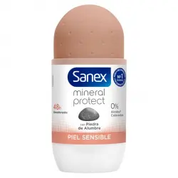 Desodorante Roll-On Natur Protect Piel Sensible 48h con Piedra de Alumbre 50 ml