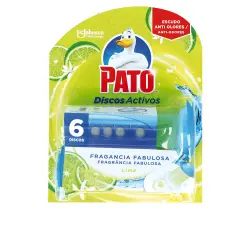 Pato Wc Discos Activos aparato + 6 recambio #lima 7 u