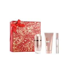 Set 212 Vip Rose Eau de Parfum 80 ml + Mini 10 ml + Body Lotion 100 ml