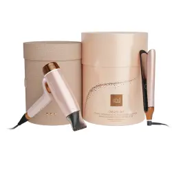 Set de regalo ghd deluxe secador Speed y plancha Chronos beige cashmere