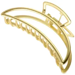 Soho - Pasador De Pelo Grande De Metal Lyra Barette Pinzas y horquillas 1 pieces Marrón claro female