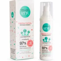 The Seven Kids Crema Facial con Prebióticos y Vitamina B3, 50 ml