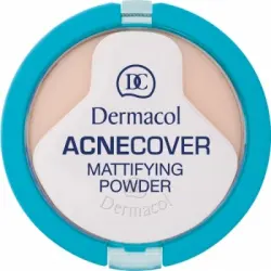 Dermacol Dermacol Acnecover Mattifying Compact Powder 01, Porcelain, 11 gr