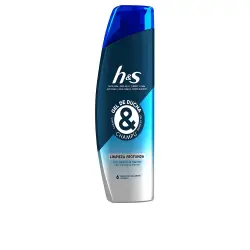 H&S Gel Ducha & Champú limpieza profunda 300 ml