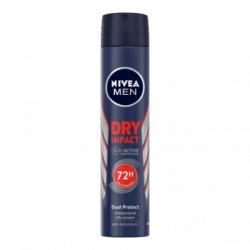 Nivea Desodorante For Men Spray Dry Impact, 200 ml