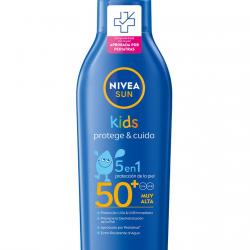 NIVEA - Leche Solar Niños Protege & Juega SPF 50+ Sun