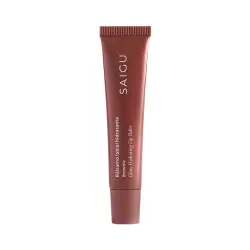Saigu Cosmetics - Bálsamo labial hidratante efecto brillo - Brownie
