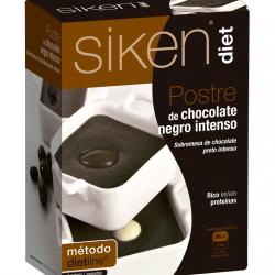 Siken® - Postre De Chocolate Negro Intenso 7 Sobres Diet