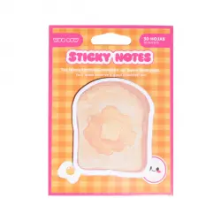 Sticky Notes 30 Notas Adhesivas Desayuno 11 gr