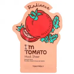 ¡47% DTO! I'm Tomato Mask Sheet Glow Radiance Mascarilla Facial 21 ml