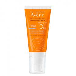 Avène - Protector solar toque seco Anti-Edad SPF50+ - Pieles sensibles