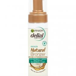 DELIAL - Mousse Autobronceadora Natural Bronzer Con Agua De Coco Hidratante Garnier