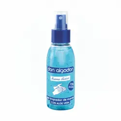 Don Algodon - Gel limpiador de manos con Aloe Vera - Aroma clásico