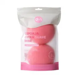 Esponja Baby Soft Fucsia