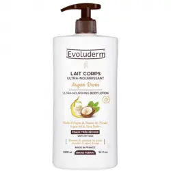 Evoluderm - Leche corporal ultra-nutritiva - Argan Divin - 1000ml