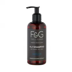 Finn & Gunnar - Nordic Masculinity 4 in 1 Shampoo Champús 250 ml male