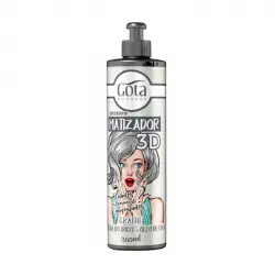 Gota Dourada - Acondicionador matizador 3D - Cabello gris