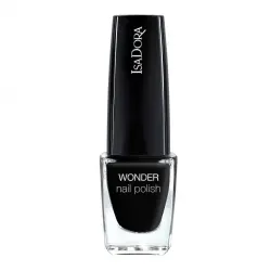 Isadora - Wonder Nail Polish Lacas de uñas 6 ml 39 - BLACK LACQUER