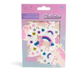 MARTINELIA Little Unicorn 1 und Tatuajes Unicornio Purpurina