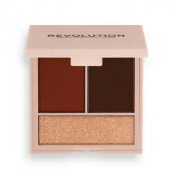 Revolution - Paleta de contorno en polvo Contour Powder Compact - Medium