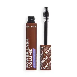 Revolution Relove - Máscara de pestañas Power Lash Volume - Chocolate Brown