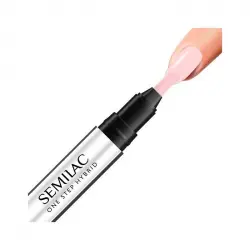 Semilac - Esmalte semipermanente en stick Marker One Step Hybrid - S610: Barely Pink