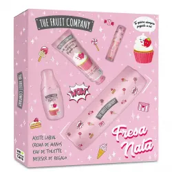 The Fruit Company - Set de regalo Fresa con Nata