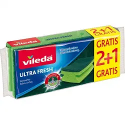VILEDA Ultra Fresh Salvauñas 3 und Estropajo