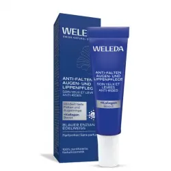 Weleda - Blauer Tratamiento antiarrugas para ojos y labios Genciana y Edelweiss Cremas de ojos 10 ml unisex