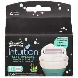 Wilkinson - Recambios De Maquinilla Depilatoria Intuition Sensitive Care Sword