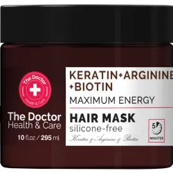 Mascarilla Capilar Maximum Energy con Queratina + Arginina + Biotina 295 ml