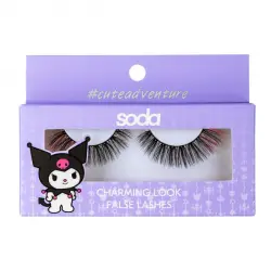 Hello Kitty Kuromi Charming Look Pestañas Postizas