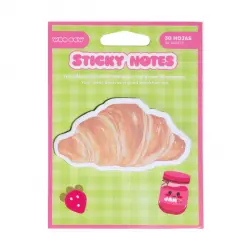 Sticky Notes 30 Notas Adhesivas Desayuno 11 gr