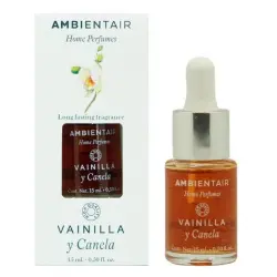 Ambientair - Aceite Hidrosoluble Home Perfume Vainilla Y Canela Ambientadores 15 ml female