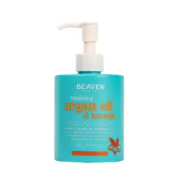 Beaver - *Argan Oil & Keratin* - Crema para rizos - Cabellos rizados