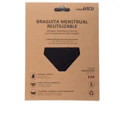 Braguita Menstrual absorción super #negra talla L