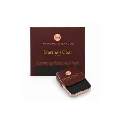 Double S Beauty - Sombra de ojos The Mono Eyeshadow Matte - Marina’s Coal